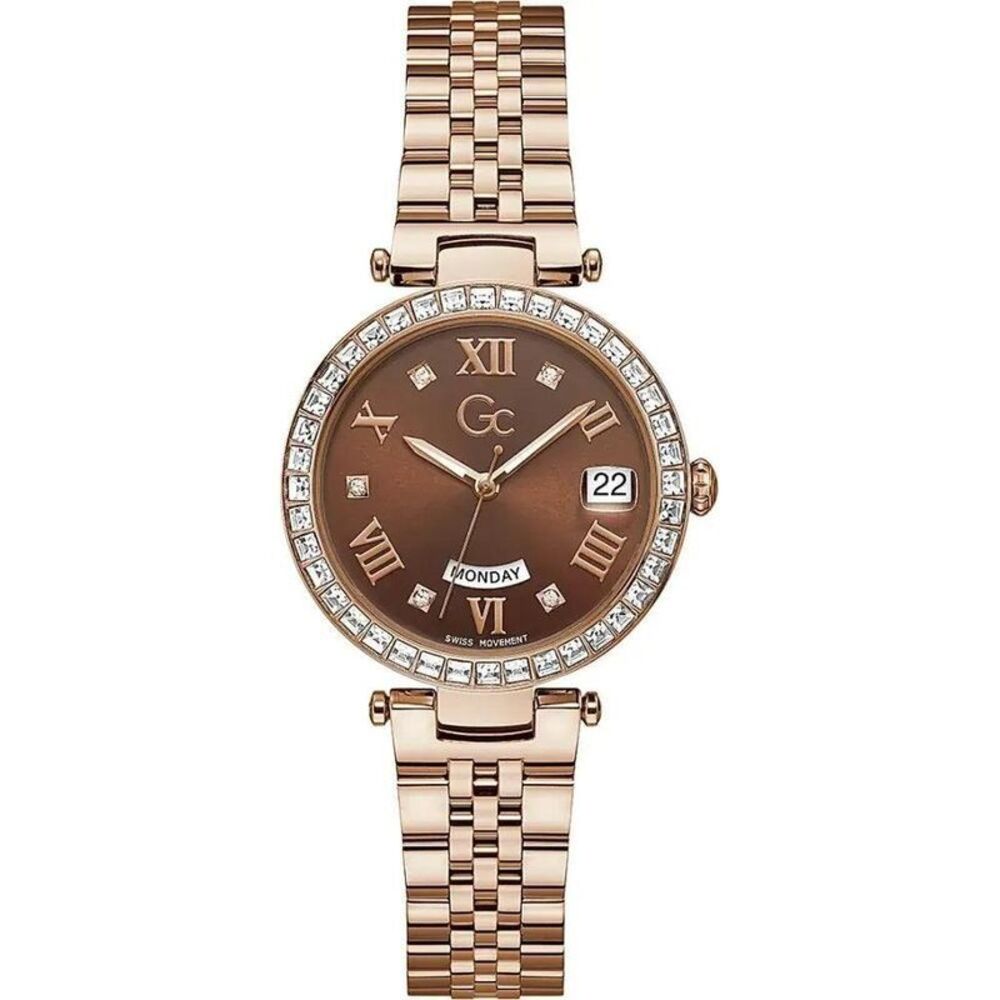 GC Stainless Steel Dress Watch with Elegant Design Women Multicolor Watches